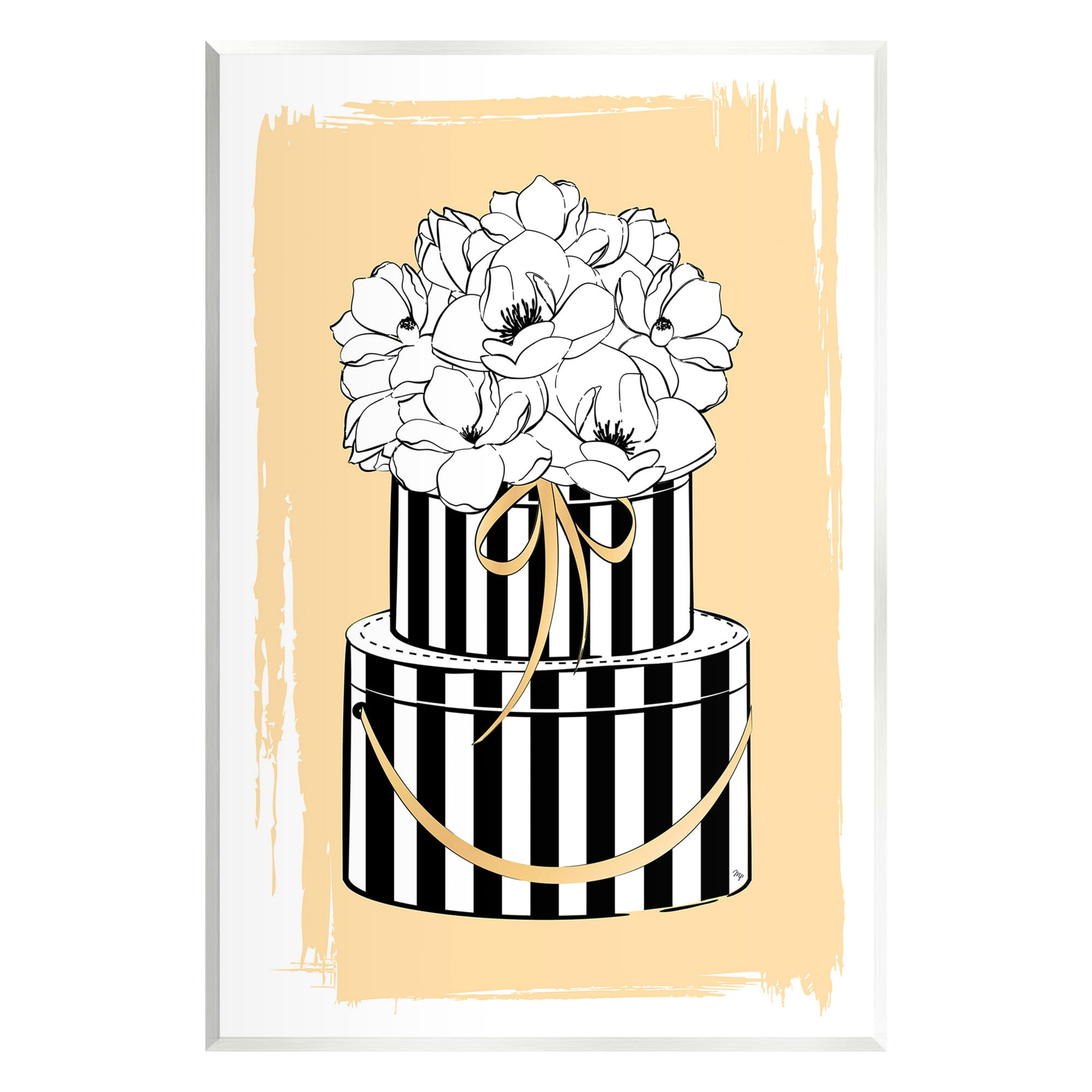 Stupell Industries Glam Accessory Boxes Botanical & Floral Painting Unframed Art Print Wall Art, 10 x 15