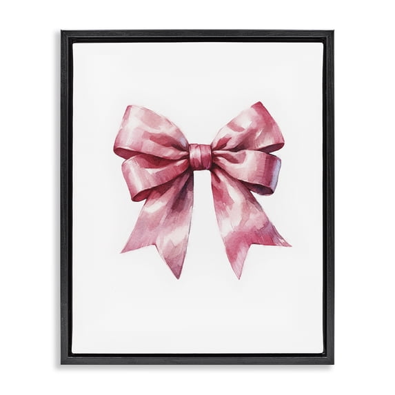 Stupell Industries Glam Black Floating Frame Canvas Art, 17 x 21, by Amanda Greenwood