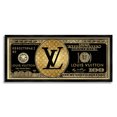 thumbnail image 1 of Stupell Industries Glam Brand Dollar Bill Beauty & Fashion Painting Black Framed Art Print Wall Art, 24 x 10, 1 of 8