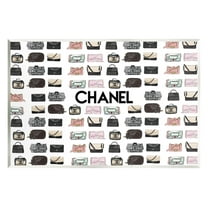 Stupell Industries Glam Brand Fashion Purses Graphic Art Unframed Art Print Wall Art, Design by Amelia Noyes