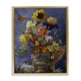 thumbnail image 1 of Stupell Industries Glam Cat & Country Vase Gold Floating Frame Canvas Art, 25 x 31, by Nene Thomas, 1 of 8