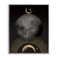 thumbnail image 1 of Stupell Industries Glam Centric Lunar Moons Gray Framed Giclee Art, 16 x 20, by Daniela Santiago, 1 of 7