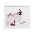 thumbnail image 1 of Stupell Industries Glam Couldn't Care Less Tub White Framed Print Under Glass, 16 x 13, by Ziwei Li, 1 of 8