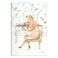 thumbnail image 1 of Stupell Industries Glam Cow at Vanity Animals & Insects Painting Unframed Art Print Wall Art, 13 x 19, 1 of 6