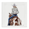 thumbnail image 1 of Stupell Industries Southwestern Glam Cowgirl Spotted Horse Canvas Art, 30 x 30, by Amanda Greenwood, 1 of 8