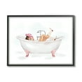 thumbnail image 1 of Stupell Industries Glam Cowgirl in Tub Typography Painting Black Framed Art Print Wall Art, 30 x 24, 1 of 9