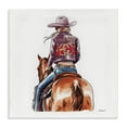 thumbnail image 1 of Stupell Industries Glam Cowgirl on Horse People Painting Wrapped Canvas Art Print Wall Art, 36 x 36, 1 of 8