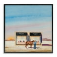 thumbnail image 1 of Stupell Industries Glam Desert Shoe Store Black Framed Giclee Art, 12 x 12, by Amanda Greenwood, 1 of 8