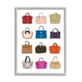 thumbnail image 1 of Stupell Industries Glam Designer Bags Fashion Forward Purse Chart, 16 x 20, Designed by Martina Pavlova, 1 of 6