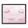 thumbnail image 1 of Stupell Industries Glam Dreaming In Pink Black Floating Frame Canvas Art, 21 x 17, by Kim Allen, 1 of 8