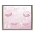 thumbnail image 1 of Stupell Industries Glam Dreamy Bows & Lips Brown Floating Frame Canvas Art, 21 x 17, by Kim Allen, 1 of 8