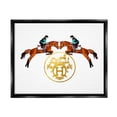 thumbnail image 1 of Stupell Industries Glam Emblem Polo Jockeys Animals & Insects Painting Black Floater Framed Canvas Art Print Wall Art, 21 x 17, 1 of 10