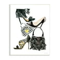 thumbnail image 1 of Stupell Industries Glam Fashion Accessory Stack Fringe Shoes and Purse Graphic Art Unframed Art Print Wall Art, 13x19, by Mercedes Lopez Charro, 1 of 6