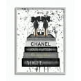 thumbnail image 1 of Stupell Industries Glam Fashion Book Stack Grey Bow Pump Heels Ink Graphic Art Gray Framed Art Print Wall Art, 11x14, by Amanda Greenwood, 1 of 6