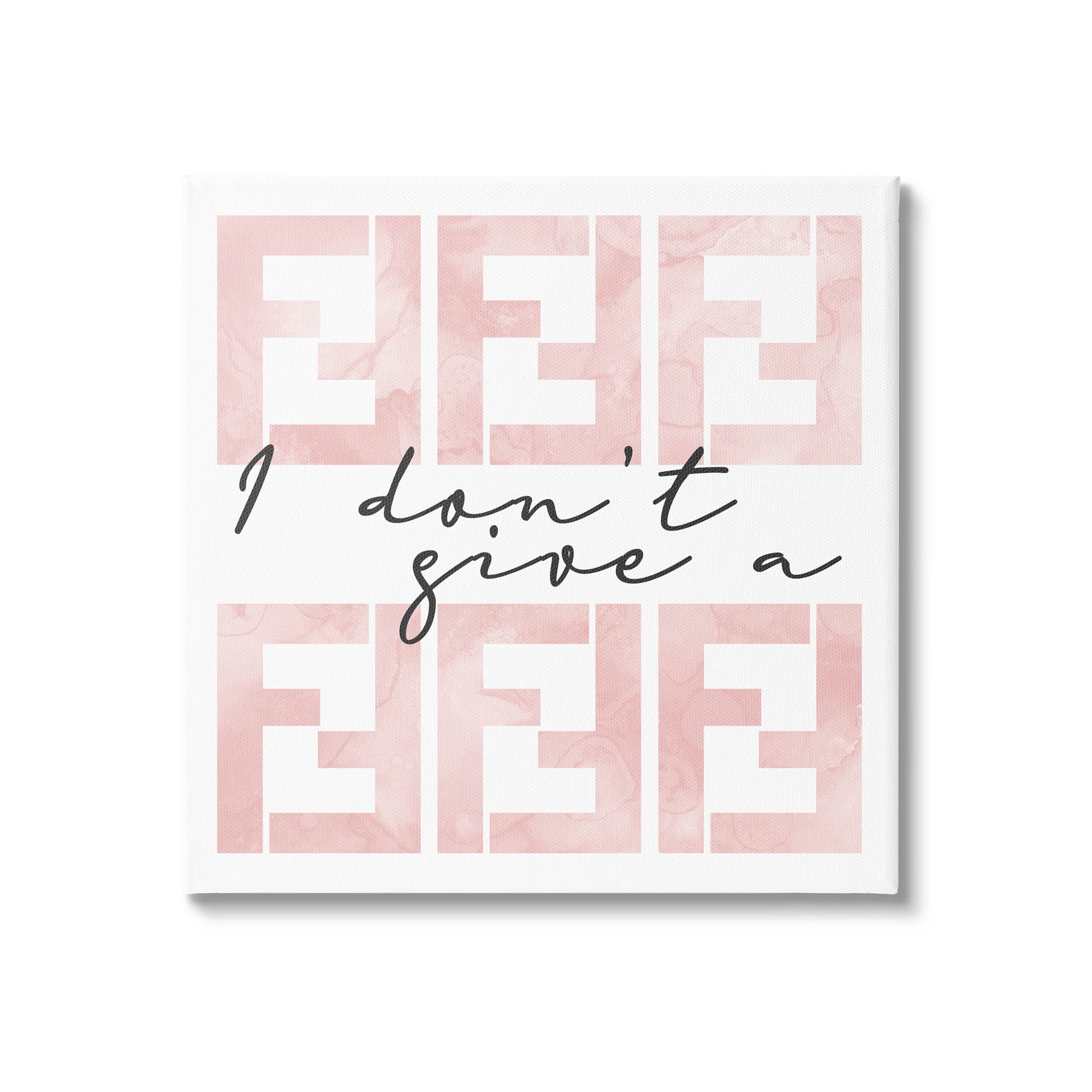 Stupell Industries Glam Fashion Brand Humor Graphic Art Gallery Wrapped Canvas Print Wall Art, Design by Daphne Polselli