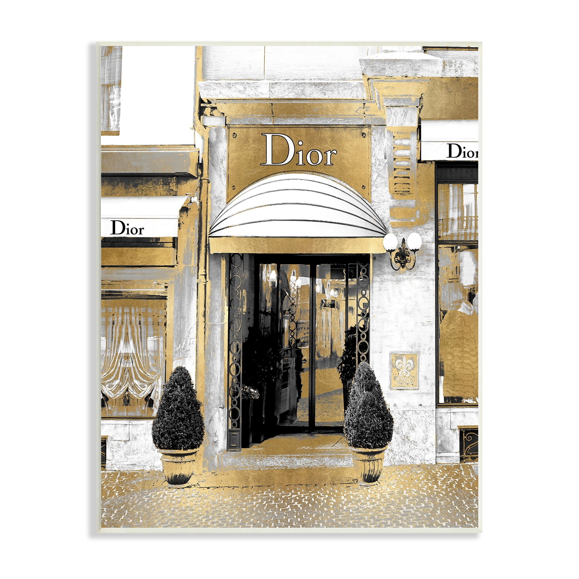 Glam Fashion Designer Clothing Storefront Urban City Town & City Photograph Unframed Art Print Wall Art