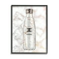 thumbnail image 1 of Stupell Industries Glam Fashion Water Bottle over Marble Black Framed, 11 x 14, Design by Ziwei Li, 1 of 7