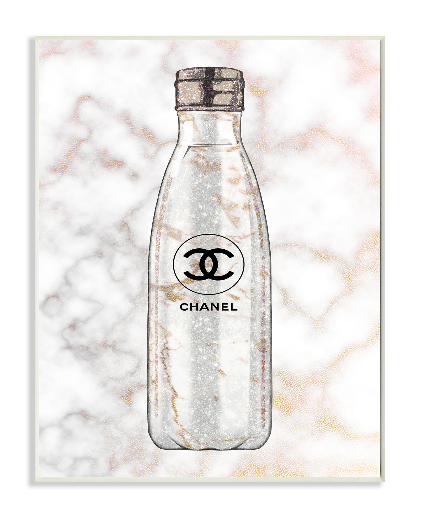 Glass Framed Keep Your Heels & Standards High Chanel Wall Art, 19