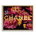 thumbnail image 1 of Stupell Industries Glam Glam Brand Blossoms Gold Floating Frame Canvas Art, 31 x 25, by Amelia Noyes, 1 of 7
