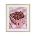 thumbnail image 1 of Stupell Industries Contemporary Glam Glimmer Strawberries Birch Framed Print Under Glass, 13 x 16, by LISH Creative, 1 of 8