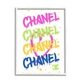 thumbnail image 1 of Stupell Industries Glam Graffiti Splatter Typography Painting White Framed Art Print Wall Art, 11 x 14, 1 of 8