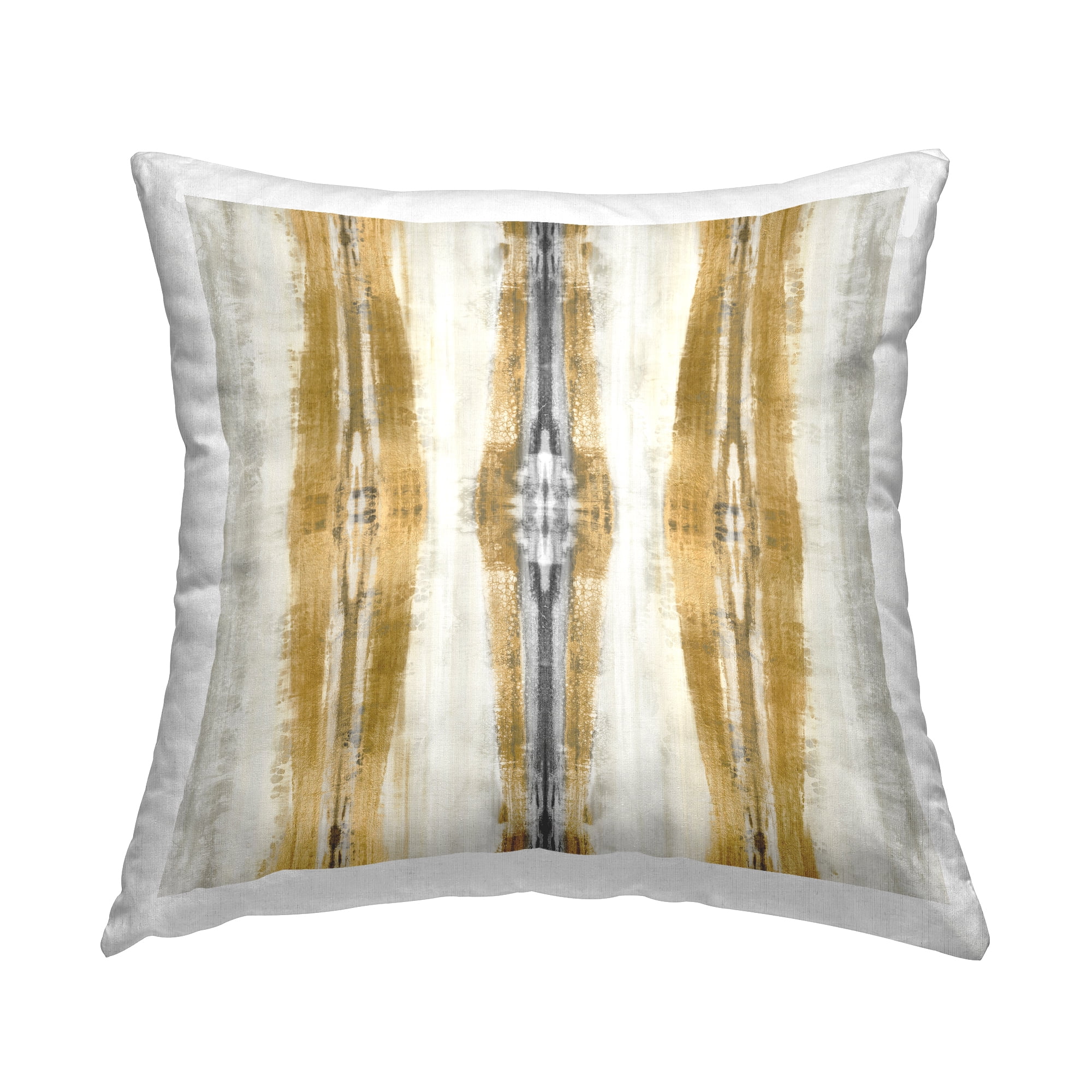 Stupell Industries Glam Ikat Trio Pattern Printed Throw Pillow Design by Ellie Roberts