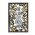 thumbnail image 1 of Stupell Industries Glam Life Chose Me Typography Painting Black Floater Framed Art Print Wall Art, 17 x 25, 1 of 10