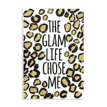 Stupell Industries Glam Life Chose Me Typography Painting Unframed Art Print Wall Art, 10 x 15