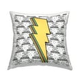 thumbnail image 1 of Stupell Industries Glam Lightning Bolt Pop Style Fashion Brand Design by Ziwei Li Throw Pillow, 1 of 6