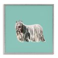 thumbnail image 1 of Stupell Industries Glam Long Haired Dog in Crown Gray Framed Giclee Art, 12 x 12, by Amelia Noyes, 1 of 8