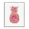 thumbnail image 1 of Stupell Industries Glam Ornate Pineapple Food & Beverage Painting Gray Framed Art Print Wall Art, 11 x 14, 1 of 2