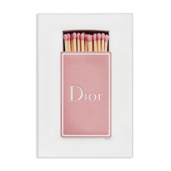 Stupell Industries Glam Pastel Pink Fashion Matchbox Canvas Art, 30 x 45, by Amanda Greenwood