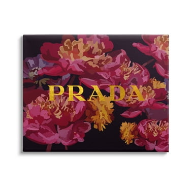 Stupell Industries Glam Peonies Pattern Botanical & Floral Painting Gallery Wrapped Canvas Art Print Wall Art, 20 x 16