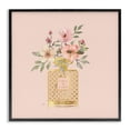 thumbnail image 1 of Stupell Industries Glam Perfume Bouquet Botanical & Floral Painting Black Framed Art Print Wall Art, 24 x 24, 1 of 10