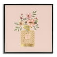thumbnail image 1 of Stupell Industries Glam Perfume Bouquet Botanical & Floral Painting Gray Framed Art Print Wall Art, 24 x 24, 1 of 10