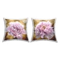 thumbnail image 1 of Stupell Industries Glam Pink Peonies Decorative Printed Throw Pillow, 18 x 18, 1 of 5