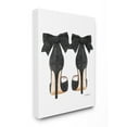 thumbnail image 1 of Stupell Industries Glam Pumps Heels With Black Bow Canvas Wall Art by Amanda Greenwood, 1 of 5