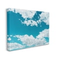 thumbnail image 1 of Stupell Industries Glam Sparkle Clouds across Blue Sky Glitz Canvas Wall Art Design by Ziwei Li, 24" x 30", 1 of 1