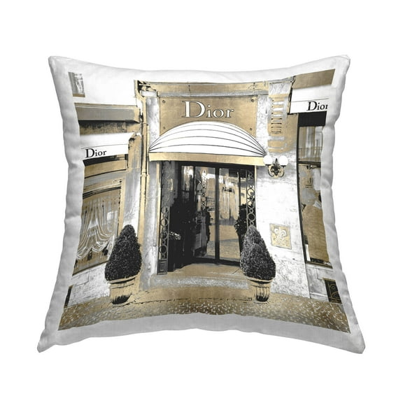 Stupell Industries Glam Storefront Boutique Printed Throw Pillow Design by Madeline Blake