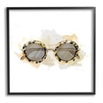thumbnail image 1 of Stupell Industries Glam Sunglasses Summer Fashion Graphic Art Black Framed Art Print Wall Art, Design by Alison Petrie, 1 of 7