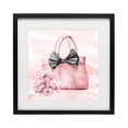 thumbnail image 1 of Stupell Industries Glam Glam Time Handbag Black Framed Print Under Glass, 13 x 13, by Kim Allen, 1 of 8