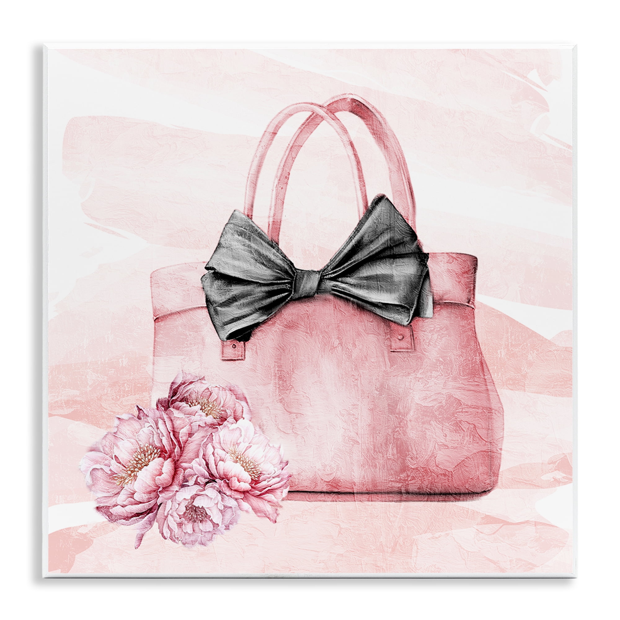 Stupell Industries Glam Time Handbag Wall Plaque Art, design by Kim Allen