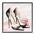thumbnail image 1 of Stupell Industries Art Deco Glam Time Heels Black Framed Giclee Art, 12 x 12, by Kim Allen, 1 of 8