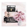 thumbnail image 1 of Stupell Industries Shabby Chic Glam Time Stacked Bags Canvas Art, 36 x 36, by Kim Allen, 1 of 8