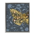 thumbnail image 1 of Stupell Industries Traditional Glam Traditional Butterfly Gray Floating Frame Canvas Art, 25 x 31, by Melissa Wang, 1 of 8