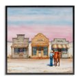 thumbnail image 1 of Stupell Industries Glam Trendy Saloon Shops Cowgirl Black Framed Giclee Art, 24 x 24, by Amanda Greenwood, 1 of 8
