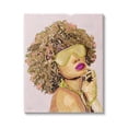 thumbnail image 1 of Stupell Industries Glamorous African Female Portrait Gold Fashion Jewelry,24 x 30, Design by Stellar Design Studio, 1 of 5