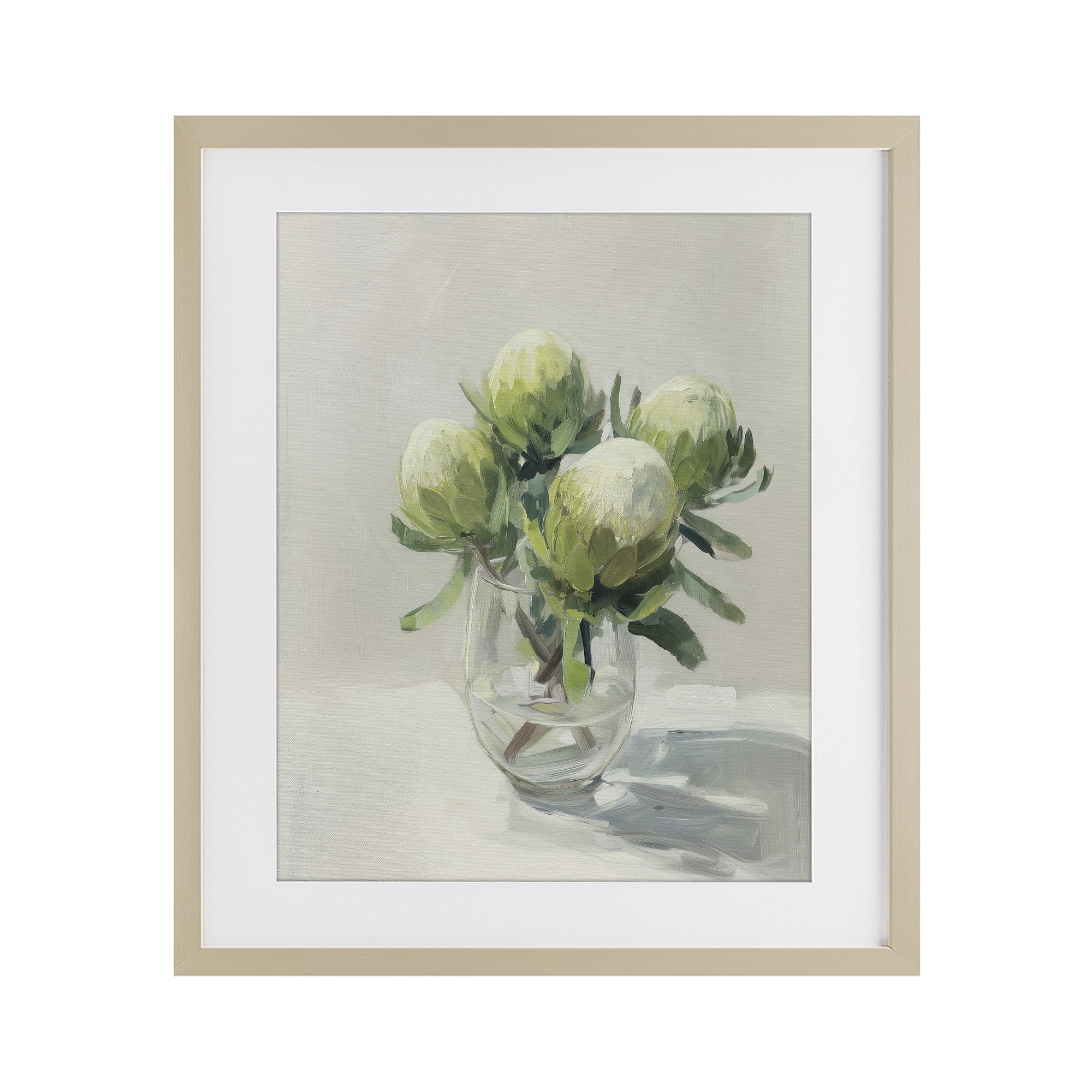 Stupell Industries Glass & Bloom Still Life Birch Framed Print Under Glass, design by Svetlana Aleynikova