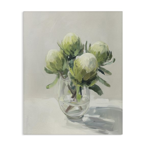 Stupell Industries Transitional Glass & Bloom Still Life Canvas Art, 16 x 20, by Svetlana Aleynikova