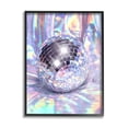 thumbnail image 1 of Stupell Industries Gleaming Disco Ball Beauty & Fashion Painting Black Framed Art Print Wall Art, 11 x 14, 1 of 8
